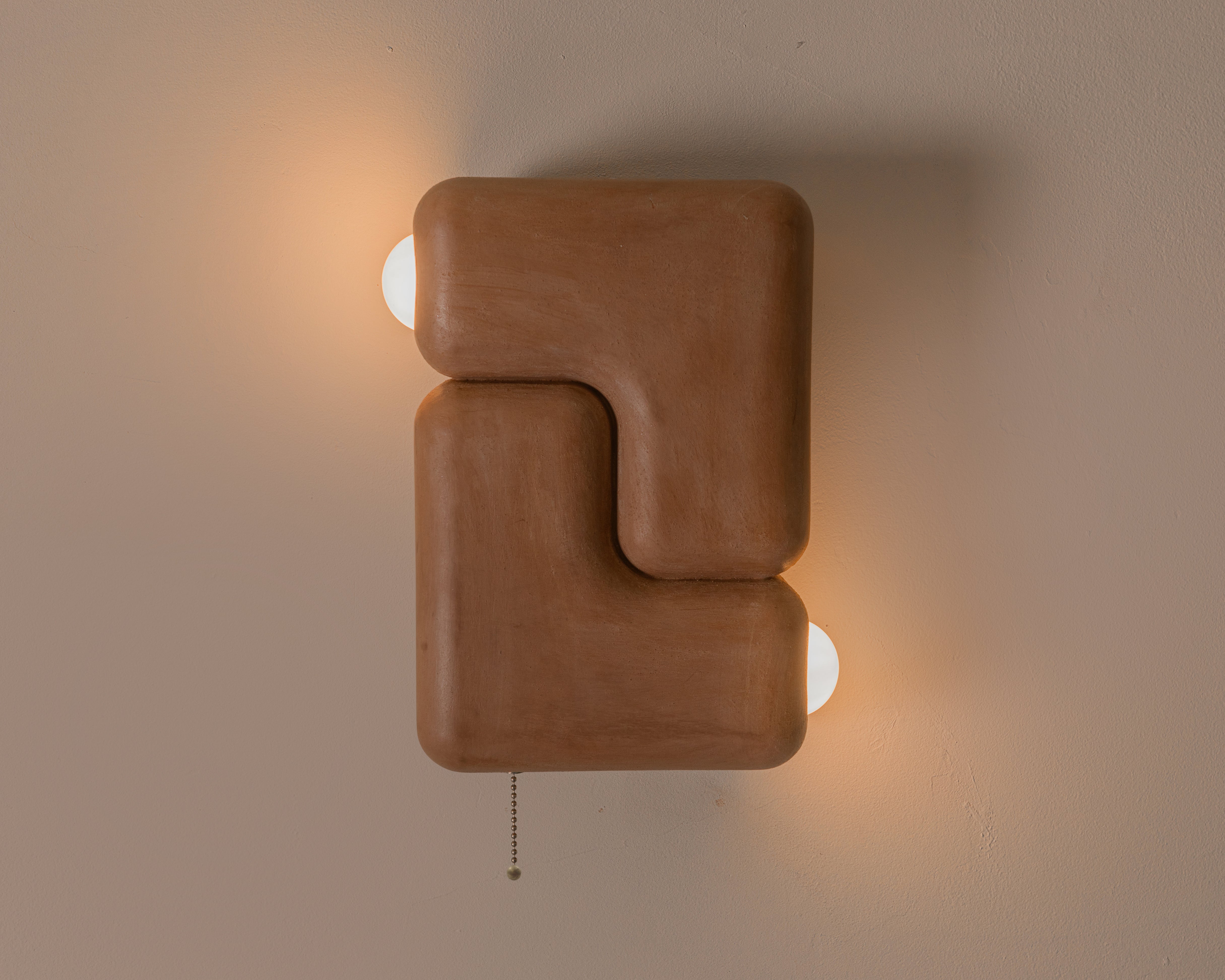 L7 Sconce - Venetian Plaster Finish